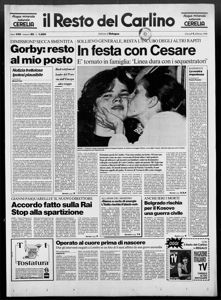 Il Resto del Carlino : giornale dell'Emilia